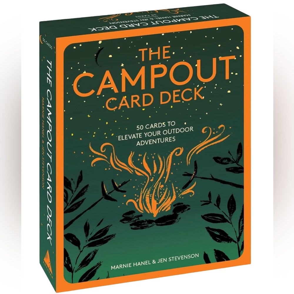 The Campout Card Deck: 50 Cards to Elevate Your Outdoor Adventures NWT